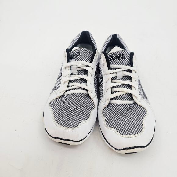ZUMBA Classic Shoe Womens 9 Dance Fitness Exercise Workout Athletic 131301 White - Picture 2 of 9